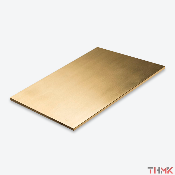 Лист латунный 6х600х1500 мм ЛС59-1 ГОСТ 2208-2007